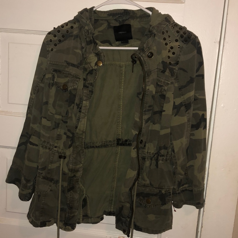 Forever 21 camp jacket